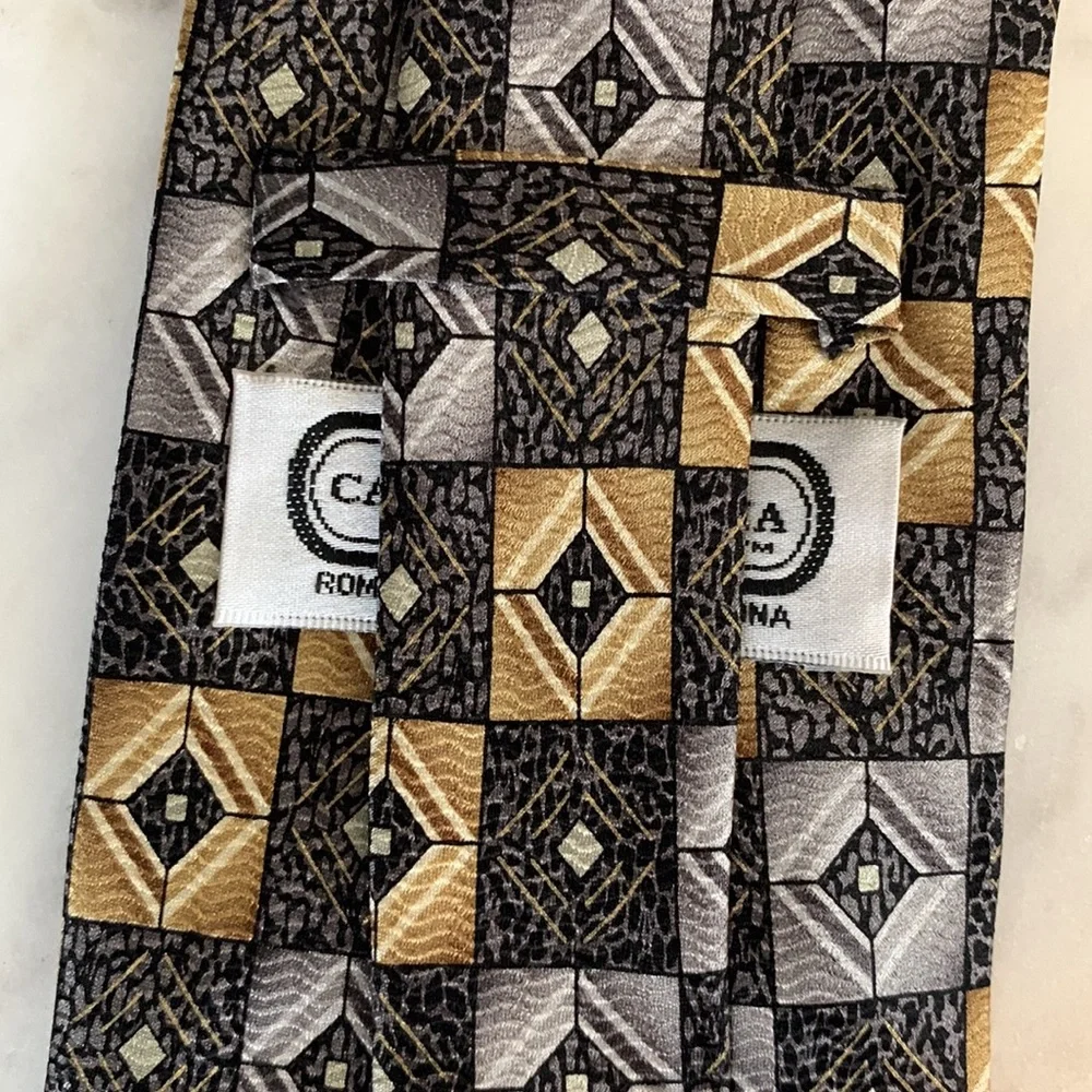 Carlos Devenezia Multicolored Silk Tie